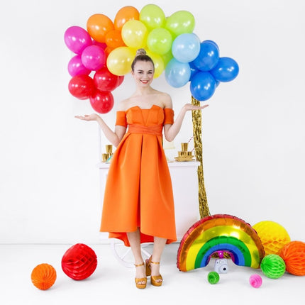 Honeycomb Bal Geel 40cm van Partydeco koop je bij Partywinkel