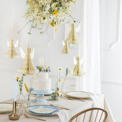 Honeycomb Engel 24cm van Partydeco koop je bij Partywinkel