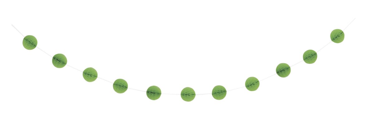 Honeycomb Slinger Lime Groen 2,2m van Unique koop je bij Partywinkel