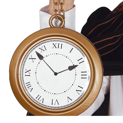 Horloge En Ketting 20cm van Fiestas Guirca koop je bij Partywinkel