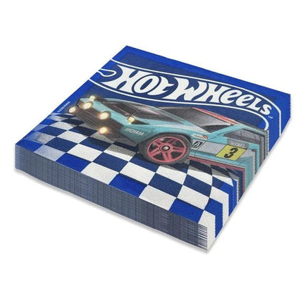 Hot Wheels Servetten 20st van VDV Benefit koop je bij Partywinkel