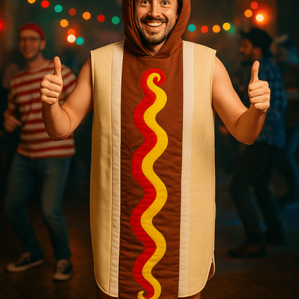 Hotdog - One Size van Partychimp koop je bij Partywinkel