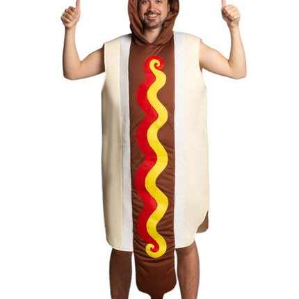 Hotdog - One Size van Partychimp koop je bij Partywinkel