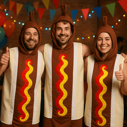 Hotdog - One Size van Partychimp koop je bij Partywinkel