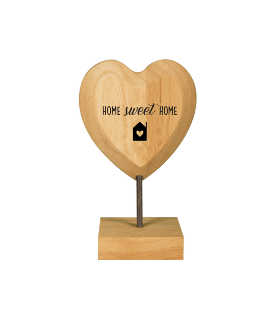 Houten Hart Home Sweet Home van Paper Dreams koop je bij Partywinkel