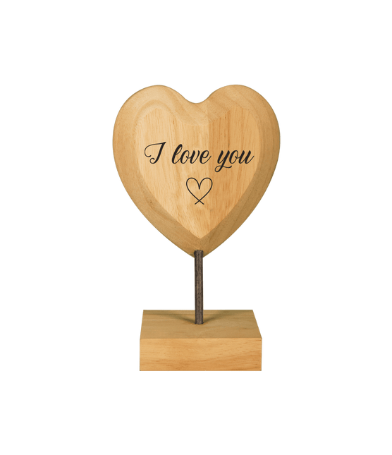 Houten Hart I Love You van Paper Dreams koop je bij Partywinkel