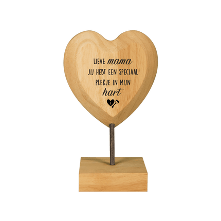 Houten Hart Mama van Paper Dreams koop je bij Partywinkel