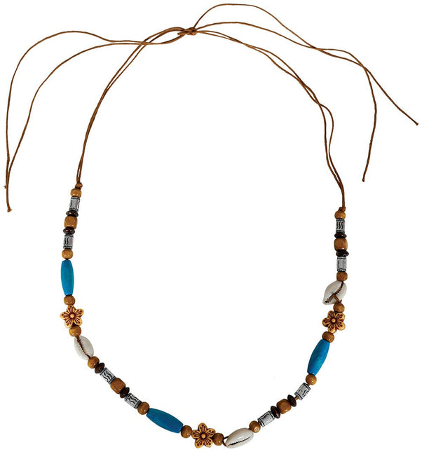 Indiaan Ketting van Fiestas Guirca koop je bij Partywinkel