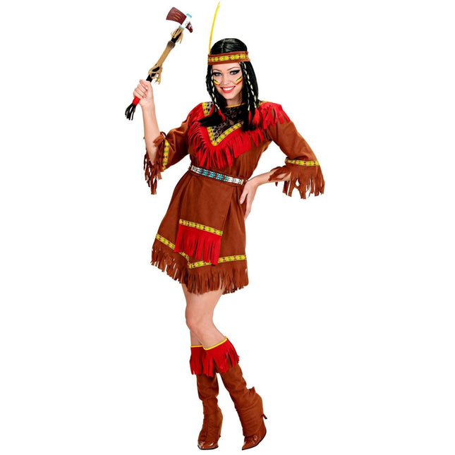 Indiaanse Jurk Dames 5 delig van Widmann koop je bij Partywinkel