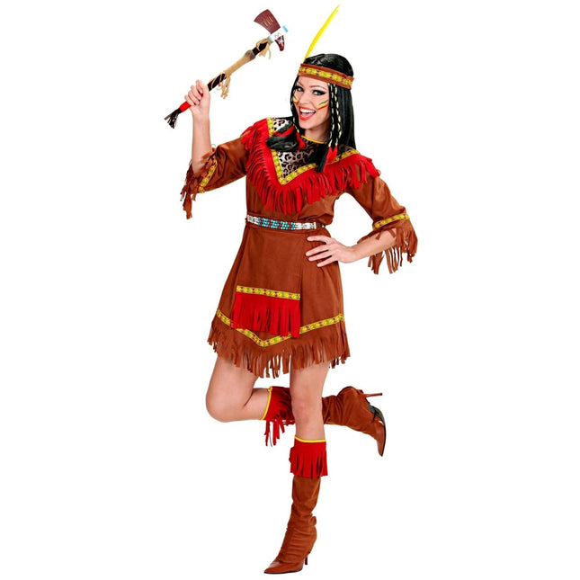 Indiaanse Jurk Dames 5 delig van Widmann koop je bij Partywinkel