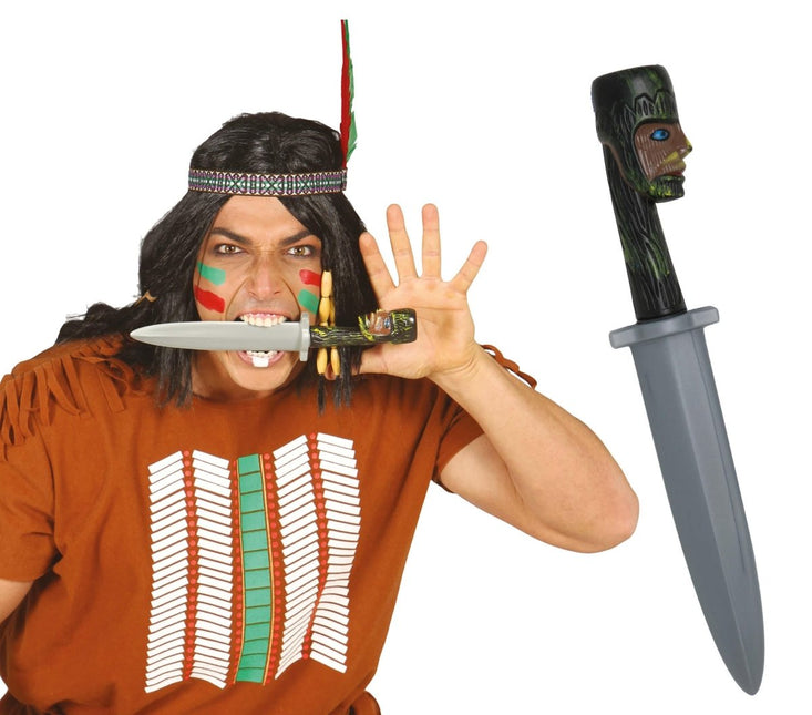 Indianen Mes 30cm van Fiestas Guirca koop je bij Partywinkel