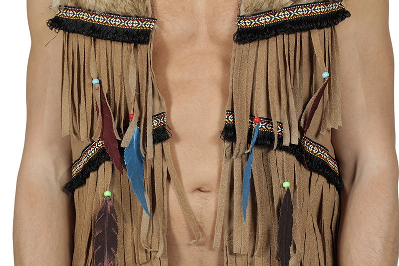 Indianen Vest Hippie van Wilbers & Wilbers koop je bij Partywinkel