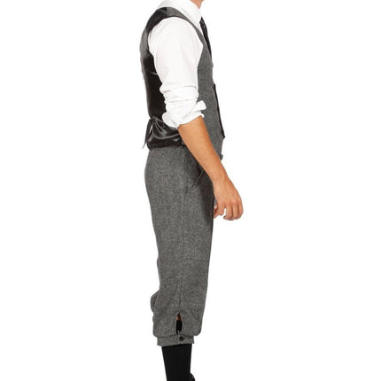 Jaren 20 Kostuum Grijs van Wilbers & Wilbers koop je bij Partywinkel