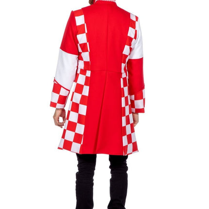 Brabant Jas Rood Wit Heren van Wilbers & Wilbers koop je bij Partywinkel