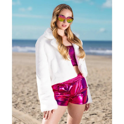 Jasje Fluffy rave wit (M/L) van Boland koop je bij Partywinkel