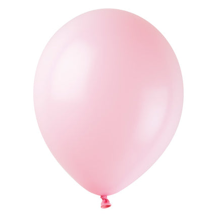 Lyserøde balloner, 30 cm, 50 stk.