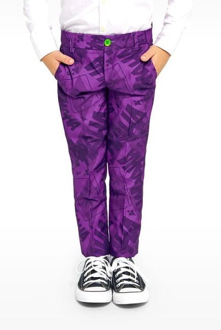 Joker Kostuum Jongens Paars van OppoSuits koop je bij Partywinkel
