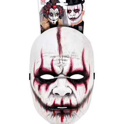 Joker Masker Wit Evil van Widmann koop je bij Partywinkel