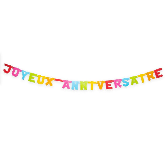 Joyeux Anniversaire Letterslinger 1,6m van WeFiesta koop je bij Partywinkel