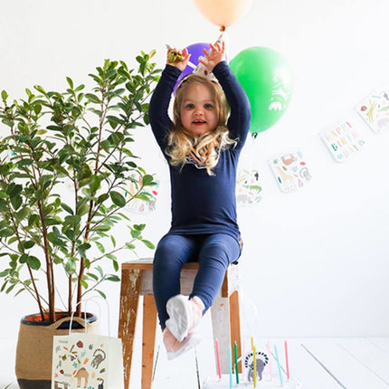 Jungle Dieren Feesthoedjes Papier Zoo Party 6st van Folat koop je bij Partywinkel