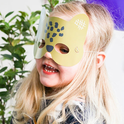 Jungle Dieren Maskers Zoo Party 6st van Folat koop je bij Partywinkel