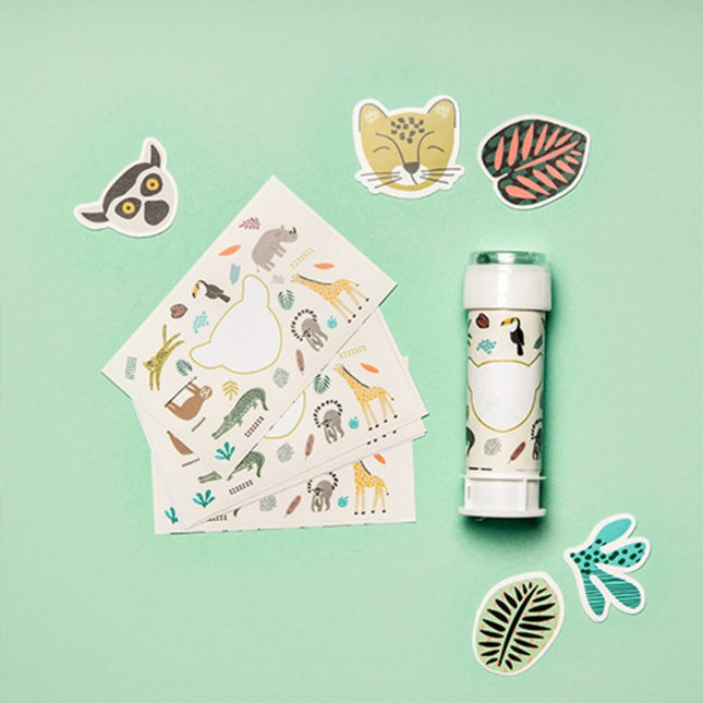 Jungle Dieren Tafelconfetti Xl Zoo Party 45st van Folat koop je bij Partywinkel