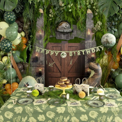 Jurassic World bekers, 250 ml, mix van Partydeco koop je bij Partywinkel