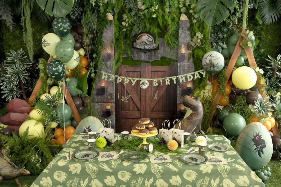 Jurassic World bekers, 250 ml, mix van Partydeco koop je bij Partywinkel