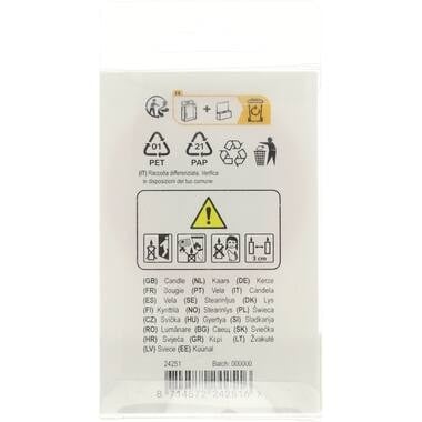 Kaars 18 Jaar Verkeersbord van Folat koop je bij Partywinkel