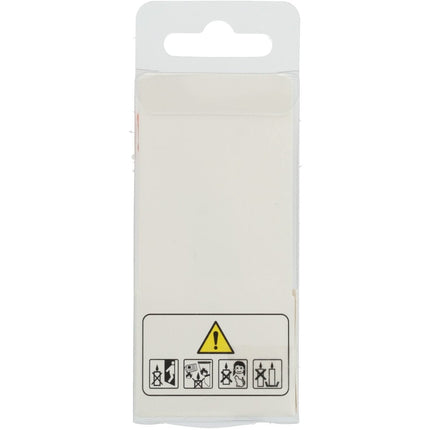 Kaars 7 Jaar Retro Oranje 5cm van Folat koop je bij Partywinkel