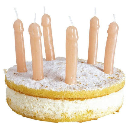 Kaarsen Piemel 6st van Widmann koop je bij Partywinkel