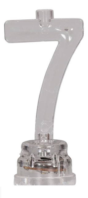 Kaarsenhouder 7 Jaar Led 13cm van Fiestas Guirca koop je bij Partywinkel