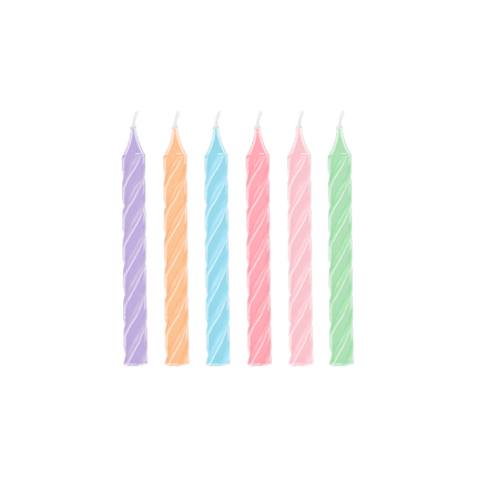 Kaarsjes Pastel van Paper Dreams koop je bij Partywinkel