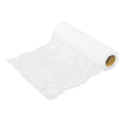 Kant Lint Wit 18Cm 3m van CHAKS koop je bij Partywinkel