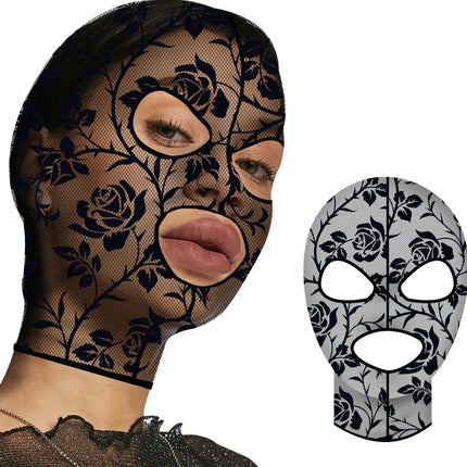 Kant Masker Bloemen van Fiestas Guirca koop je bij Partywinkel