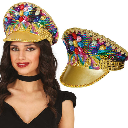 Kapitein Pet Kleurrijke Juwelen van Fiestas Guirca koop je bij Partywinkel