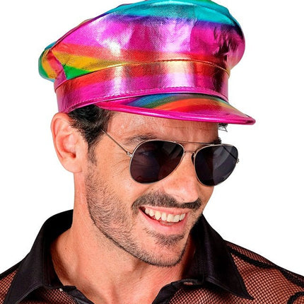 Kapiteinspet regenboog van Widmann koop je bij Partywinkel