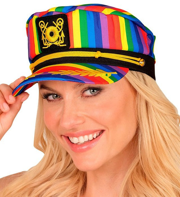 Kapiteinspet Regenboog van Widmann koop je bij Partywinkel