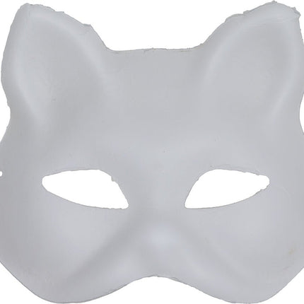 Kat Masker Beschilderbaar van Fiestas Guirca koop je bij Partywinkel