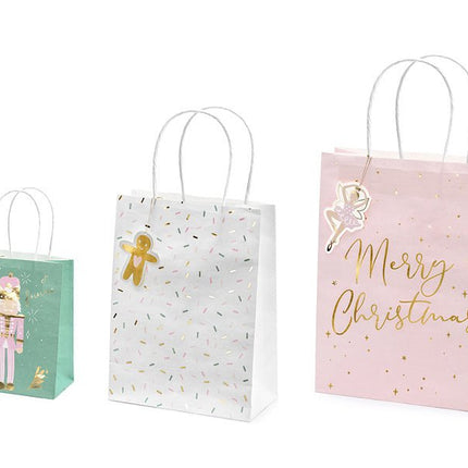 Kerst Uitdeeltasjes 3st van Partydeco koop je bij Partywinkel