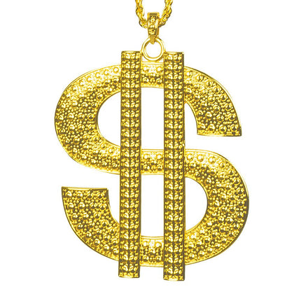 Ketting Dollar Xl van Boland koop je bij Partywinkel