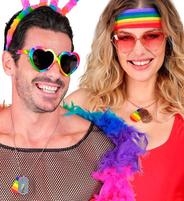 Ketting Pride Tag van Widmann koop je bij Partywinkel