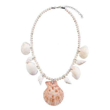 Ketting Zeemeerminnenschelp van Boland koop je bij Partywinkel