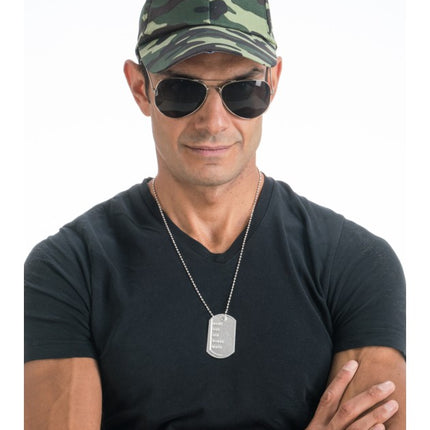 Hær-soldat-tilbehørssæt, 3-delt, one size