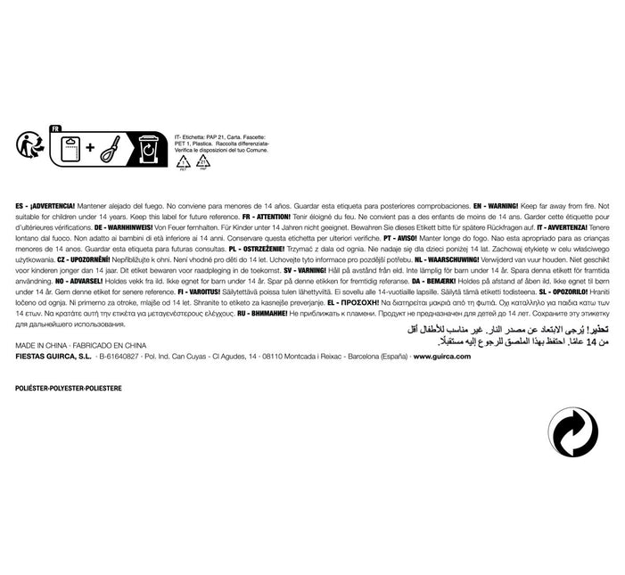 Kok Muts van Fiestas Guirca koop je bij Partywinkel