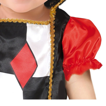 Koningin Jurk Baby Harten van Fiestas Guirca koop je bij Partywinkel