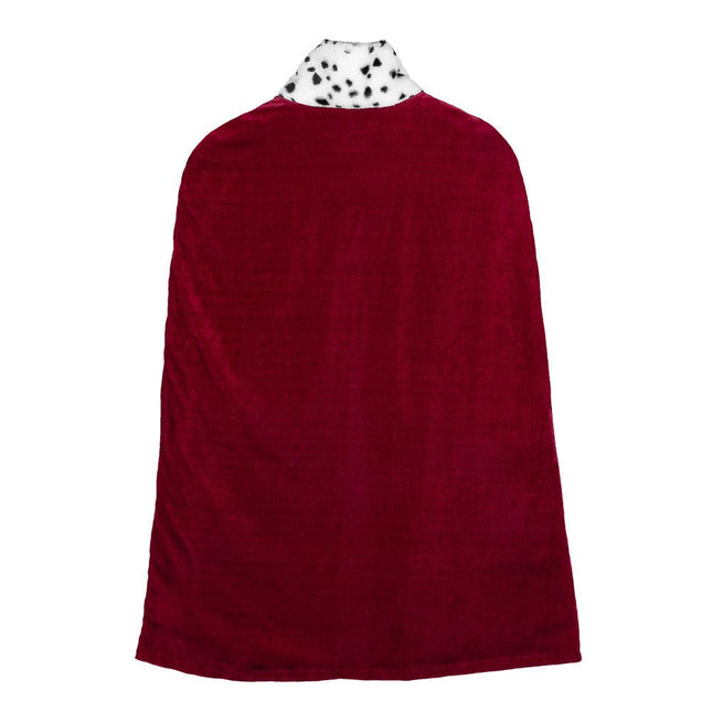 Koningsmantel Kind Bordeaux Rood 90cm van Boland koop je bij Partywinkel