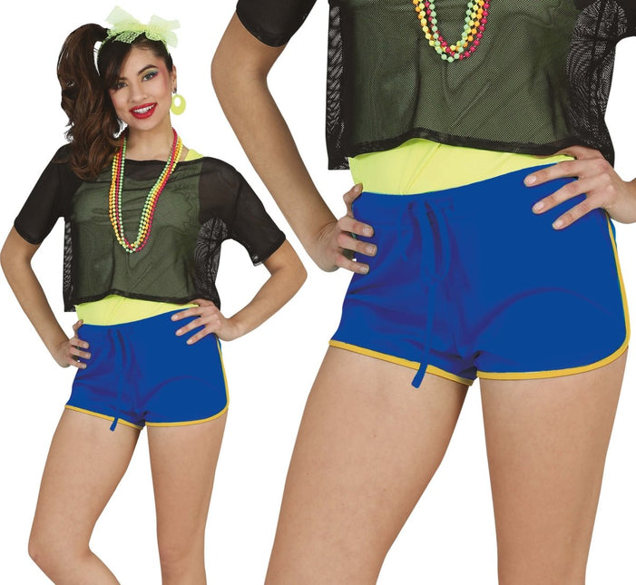 Korte Broek Blauw van Fiestas Guirca koop je bij Partywinkel