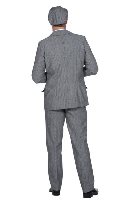 Kostuum Heren Roaring 20's colbert Grijs van Wilbers & Wilbers koop je bij Partywinkel