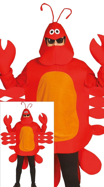 Kreeft Kostuum Rood Heren van Fiestas Guirca koop je bij Partywinkel